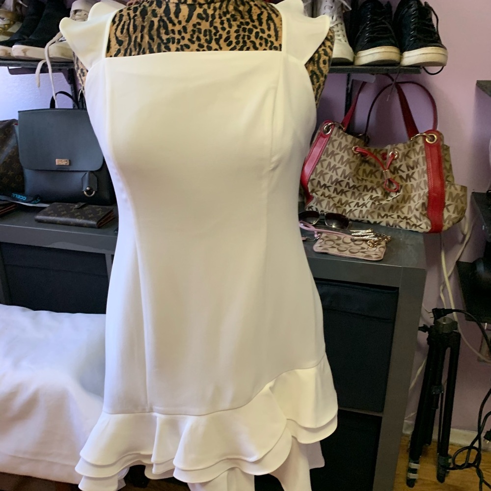 BCBG White dress